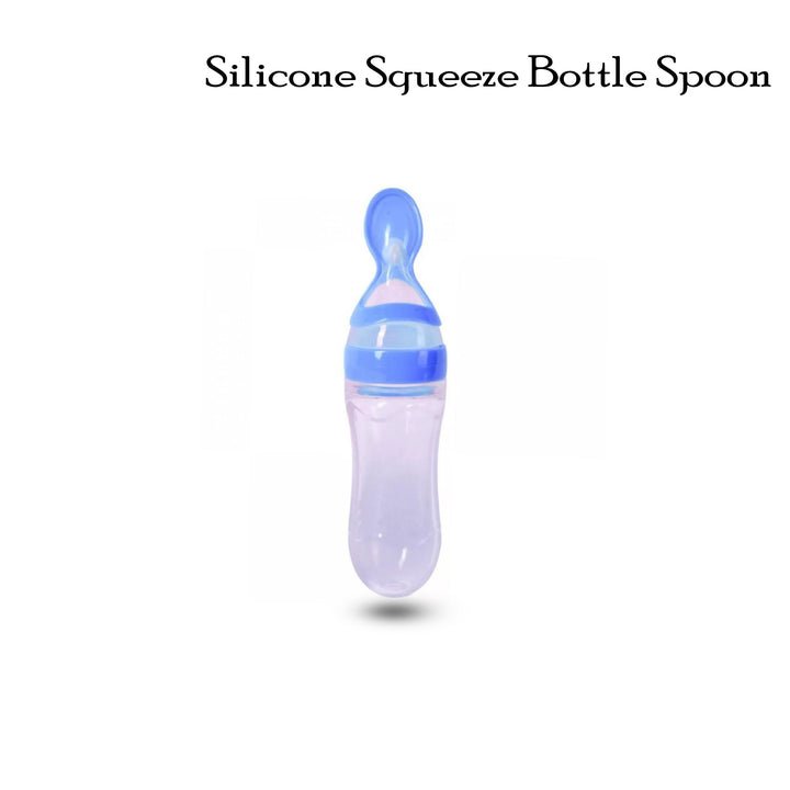 Baby Silicone Spoon Bottle