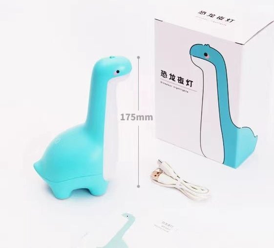 Cute Dinosaur Night Light – Eye-friendly, USB Rechargeable, Children's Room Decor.