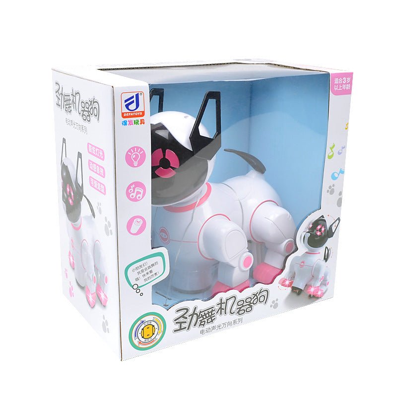 Electric Dog Toy – Light, Music, Dance Pet Robot, Children's Toy