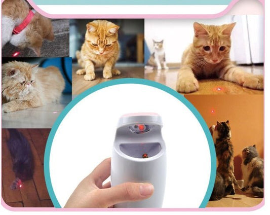USB Charging Automatic Rotating Laser Cat Toy