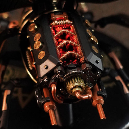 Robotime Rokr Metal 3D Puzzle – Rhinoceros Beetle, Punk Style, Easy Assembly, Birthday Gift (MI01)