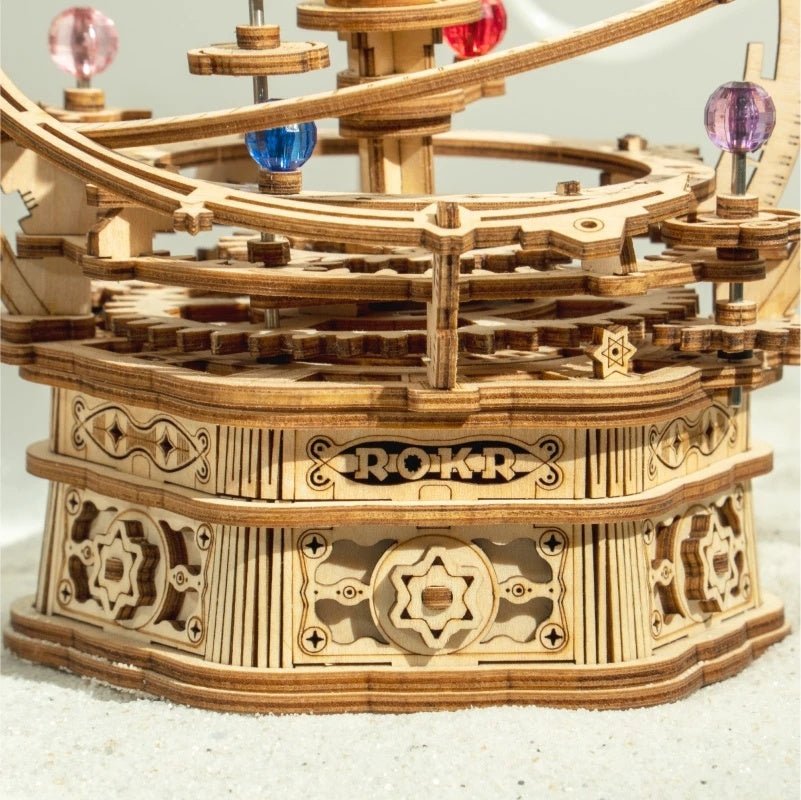 Robotime Rokr 3D Wooden Music Box – Assembly Puzzle Toy for Kids, Birthdays & Christmas (AMK51)