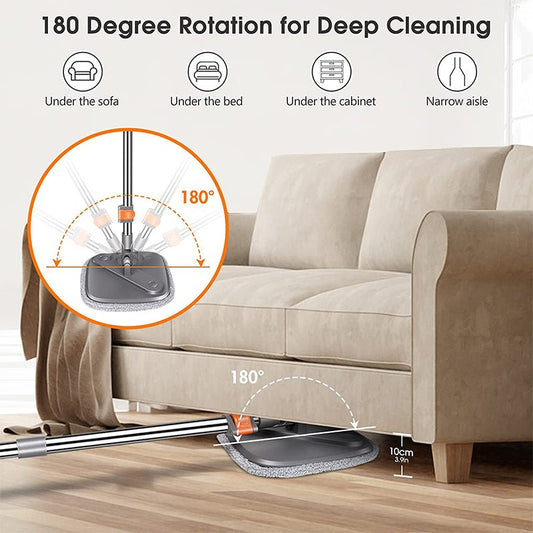 Rotating Spin Mop
