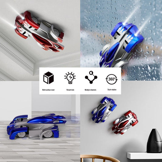 Wall Climbing RC Car – Dual Mode Racing Toy for Kids.