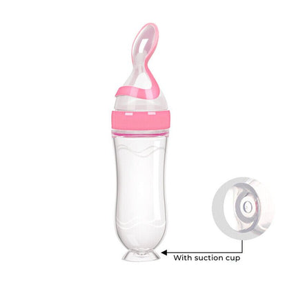 Baby Silicone Spoon Bottle