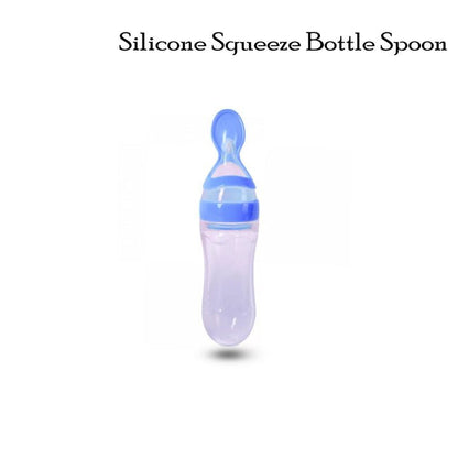 Baby Silicone Spoon Bottle