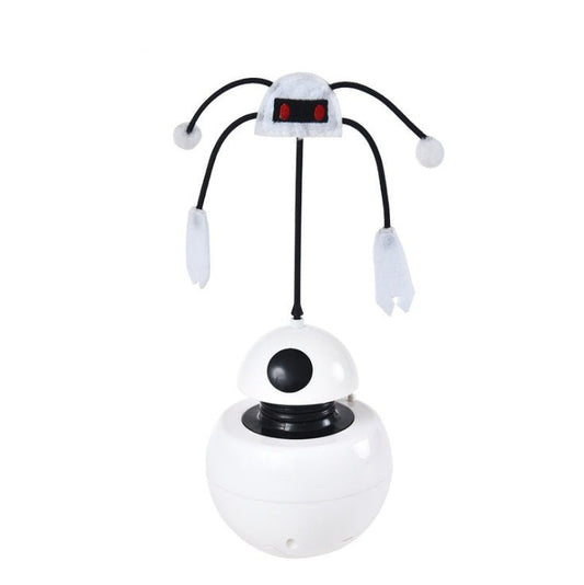 3-in-1 Cat Toy: Robot Tumbler & Laser for Fun and Exercise