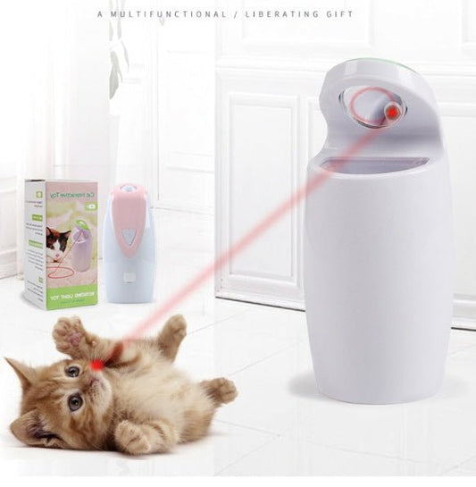 USB Charging Automatic Rotating Laser Cat Toy