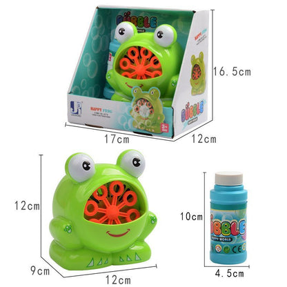 Cute Frog Bubble Gun – Automatic & Fun for Kids