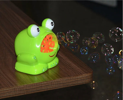 Cute Frog Bubble Gun – Automatic & Fun for Kids